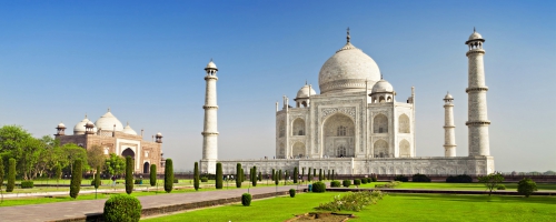 The Taj Mahal - India
